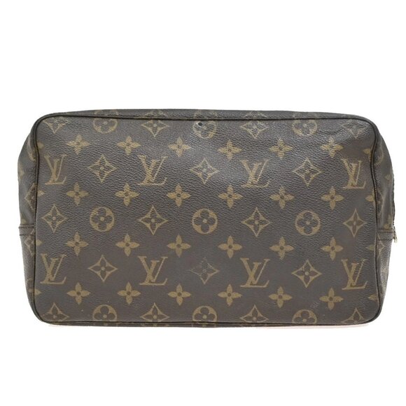 LOUIS VUITTON Trousse Toilette 28 Clutch Hand Bag Monogram Brown M47522 68EF490 - Picture 4 of 16